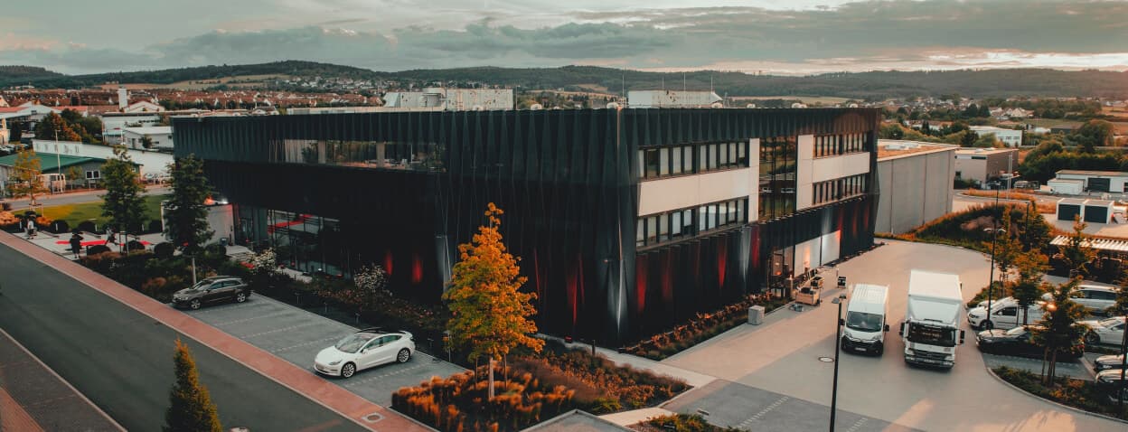 Fachada do escritório